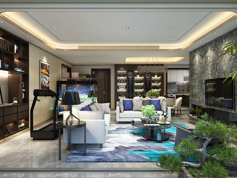 LX联祥大平层装饰设计+施工