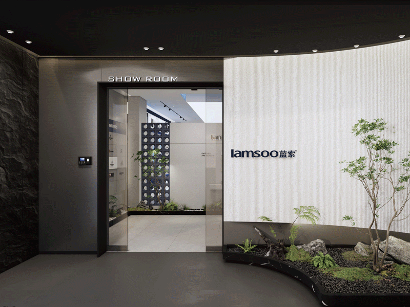 蓝索展厅办公室项目设计案例